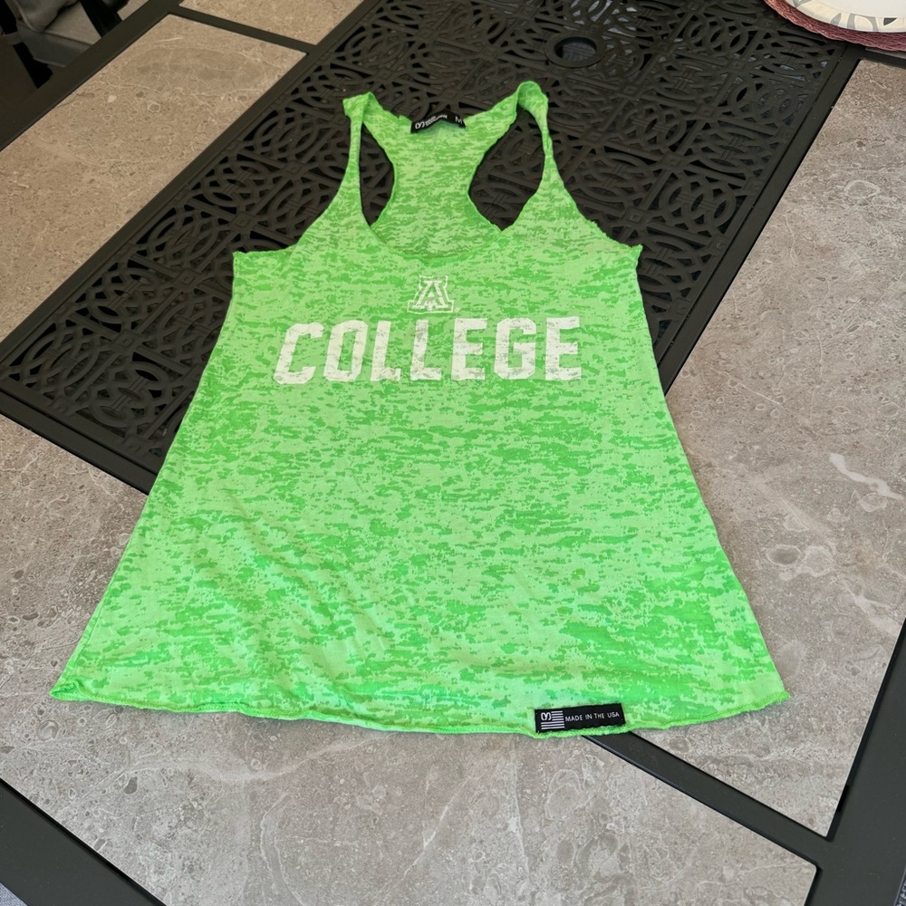 University of Arizona tank green Medium